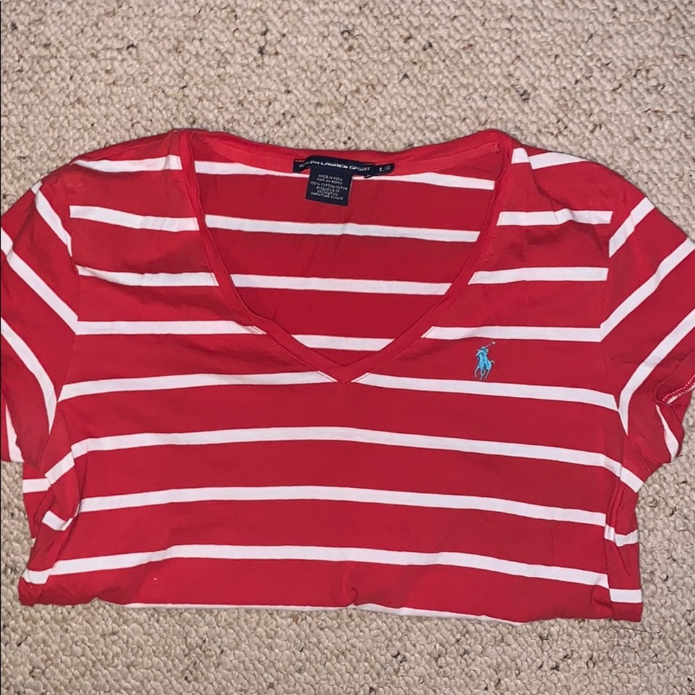 Women’s Polo V-Neck Tee